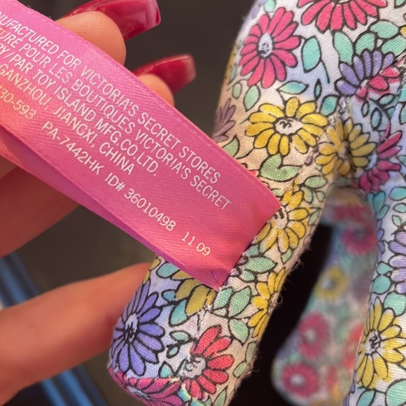 Pink Plush Dog - Picture 2 of 3